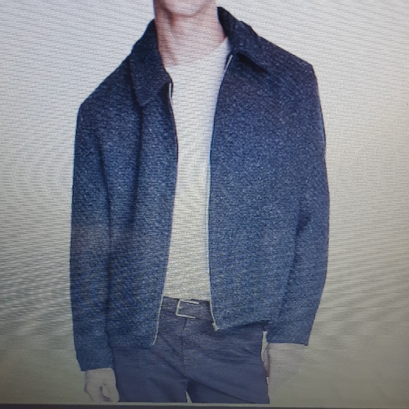 H&M Charcoal Textured Jacket - Picture 15 of 16